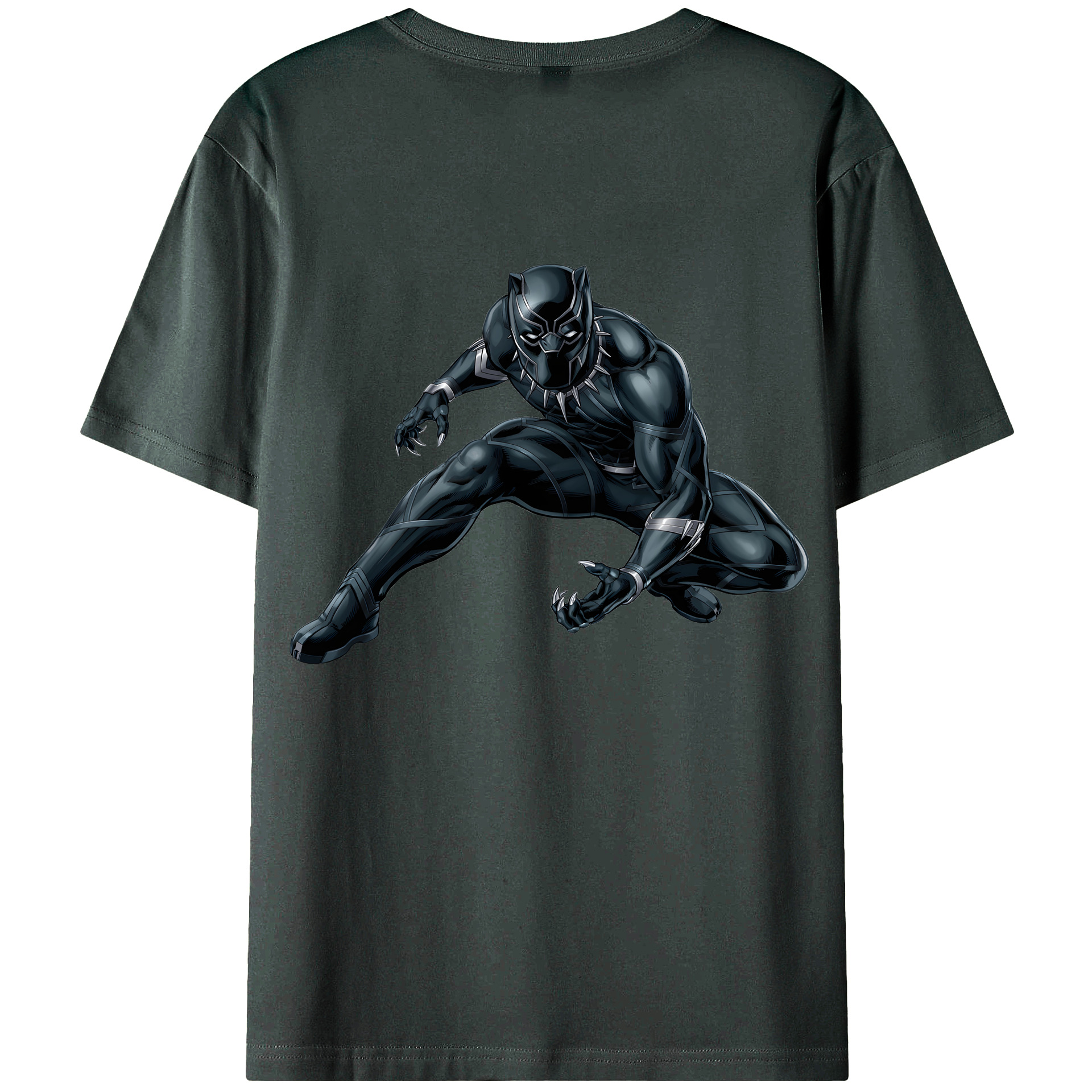 （画像用） アベンジャーズ The Avengers 綿100％ メンズ半袖Tシャツ（バックプリント） 通気性